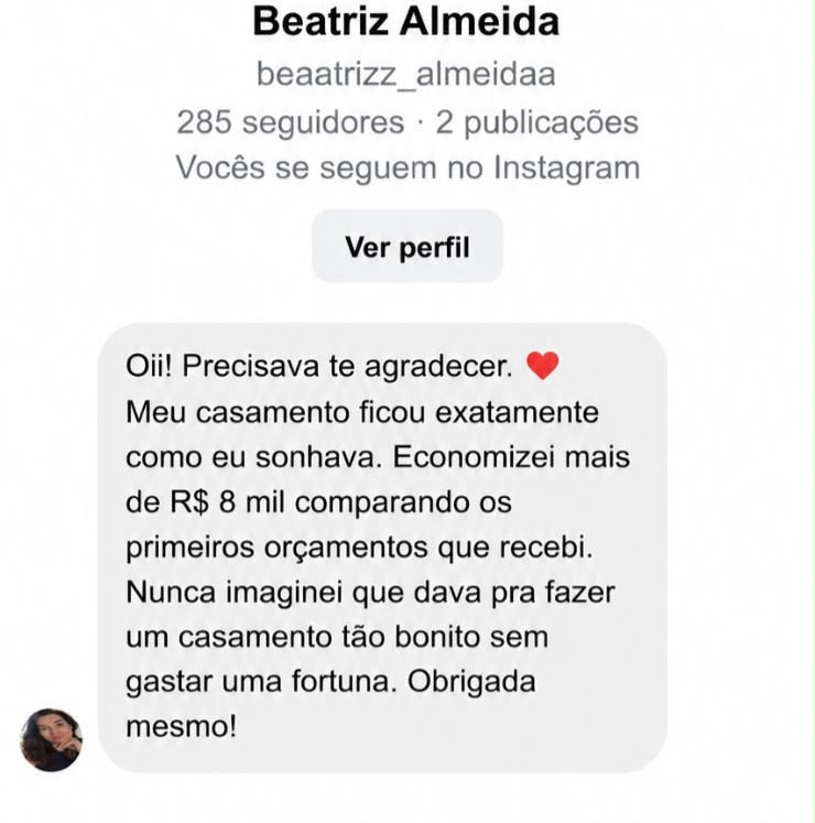 Depoimento real sobre o Casamento Sob Controle 5