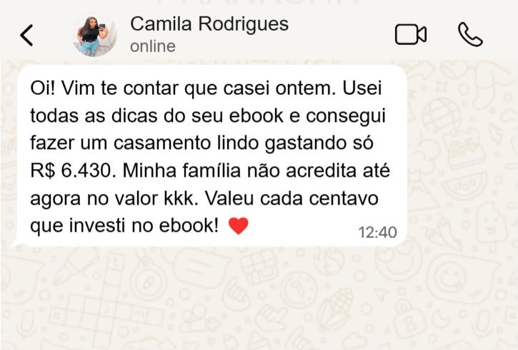 Depoimento real sobre o Casamento Sob Controle 6